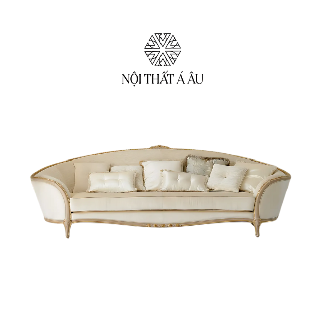 Bộ Sofa Dát Vàng Cổ Điển S313